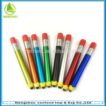 lápis de venda quente 2015 forma promocional caneta/toque tela personalizado caneta stylus caneta stylus